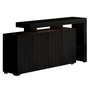 Hanah Home Beliz - Wood Black